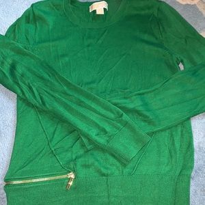 Green sweater